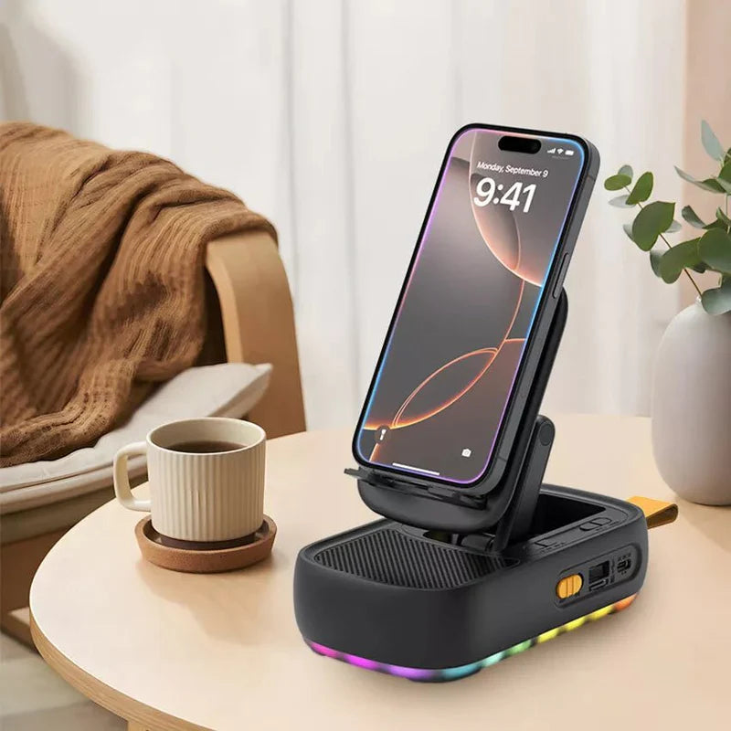 Mobile Holder With Speaker